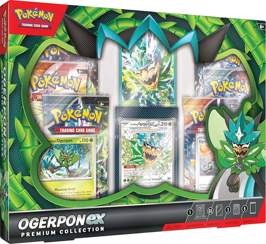Pokemon TCG: Ogerpon ex - Premium Collection