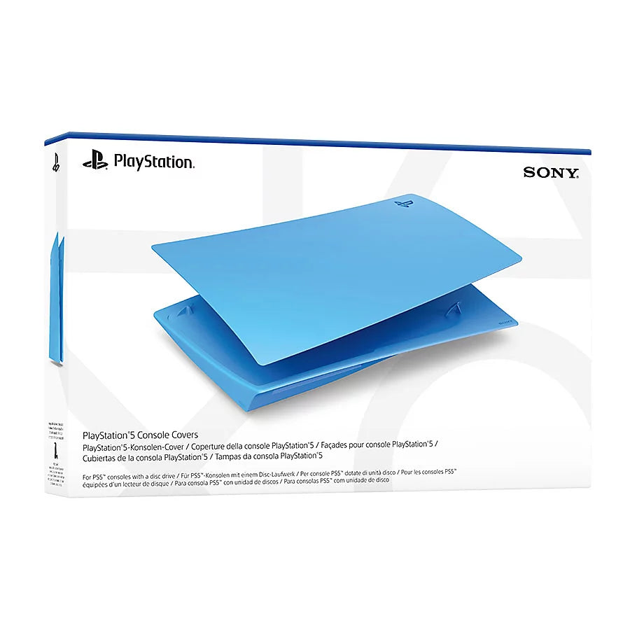 Sony Official Playstation 5 Console Cover - Starlight Blue (PS5)
