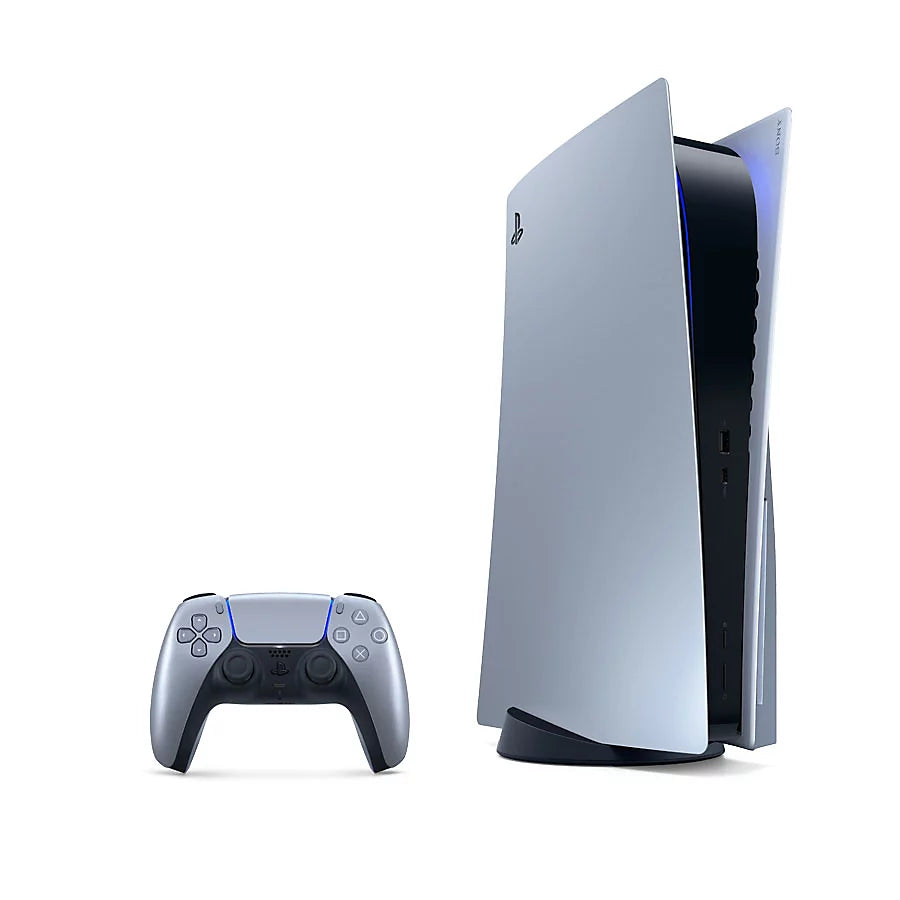 Sony Official Playstation 5 Console Cover - Sterling Silver  (PS5)