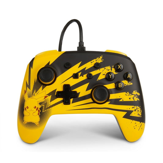 PowerA Officially Licensed Nintendo: EnWired Controller - Lightning Pikachu (Switch)