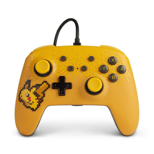 PowerA Officially Licensed Nintendo: EnWired Controller - Pixel Pikachu  (Switch)