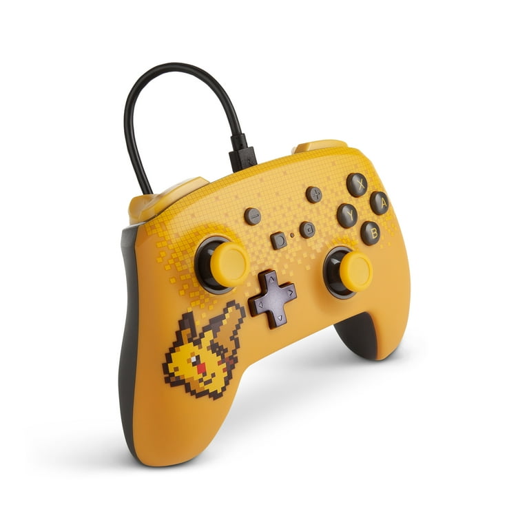 PowerA Officially Licensed Nintendo: EnWired Controller - Pixel Pikachu  (Switch)