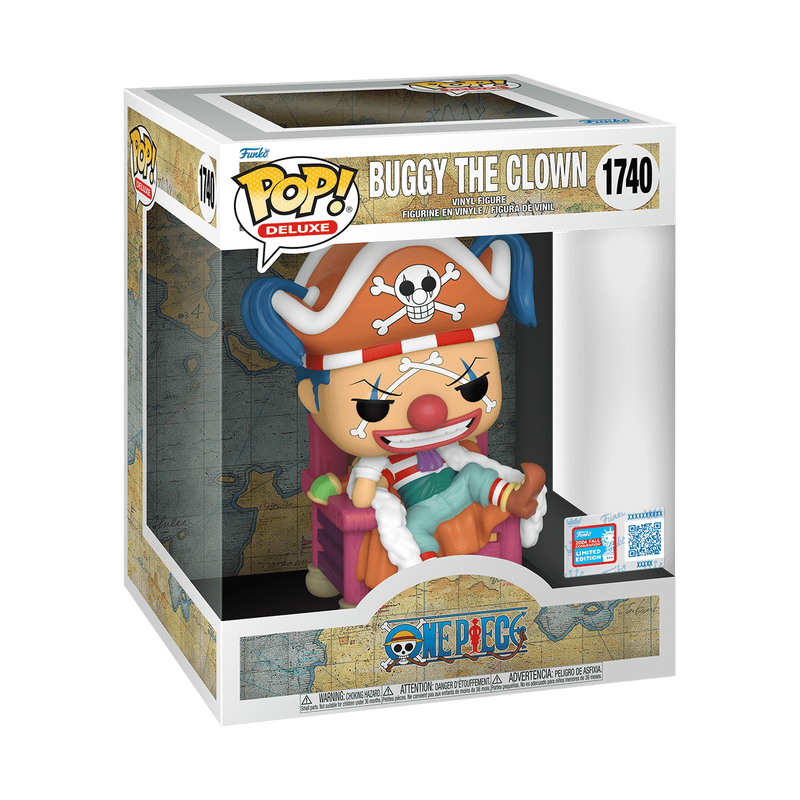 78666 Funko Pop One Piece Exclusive: Deluxe Buggy the Clown