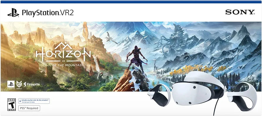 Sony Official PlayStation VR2 Horizon Call of The Mountain Bundle (PSVR2/PS5)