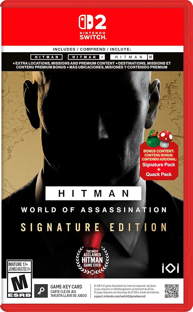 Hitman World of Assassinations Signature Edition EU Version - Switch 2