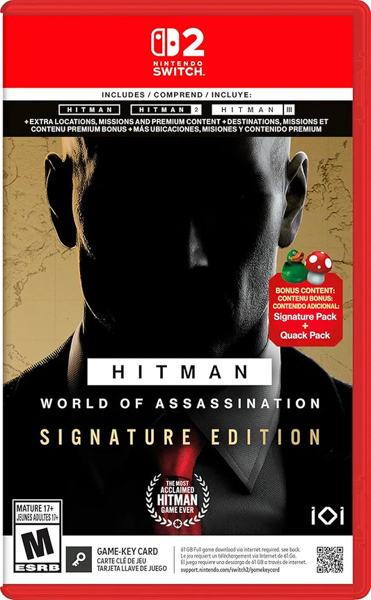 Hitman World of Assassinations Signature Edition EU Version - Switch 2