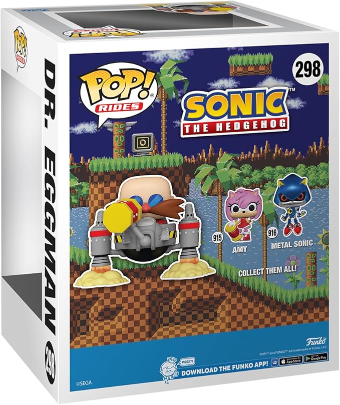 93529 Funko Pop Sonic the Hedgehog Skeleton Robotnik