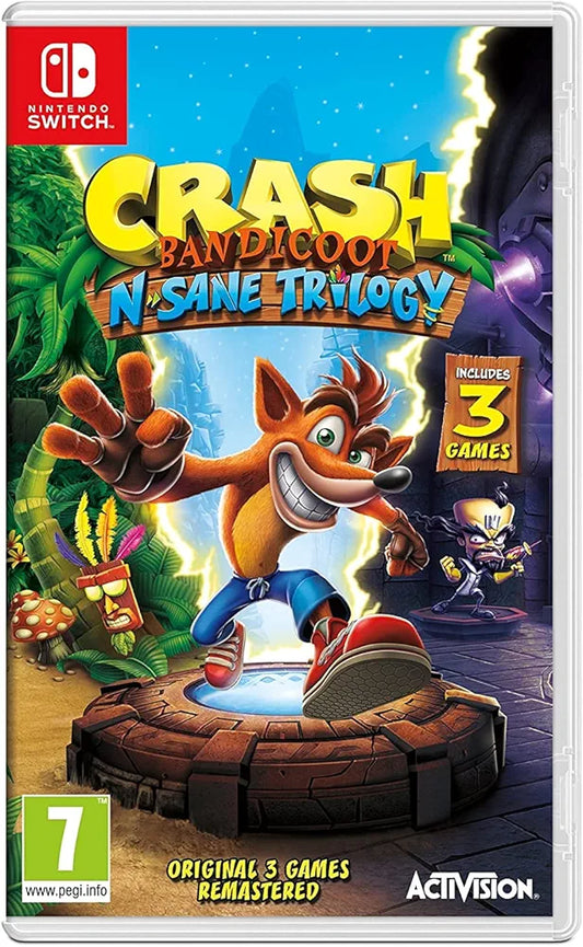 Crash Bandicoot: N. Sane Trilogy (Switch)