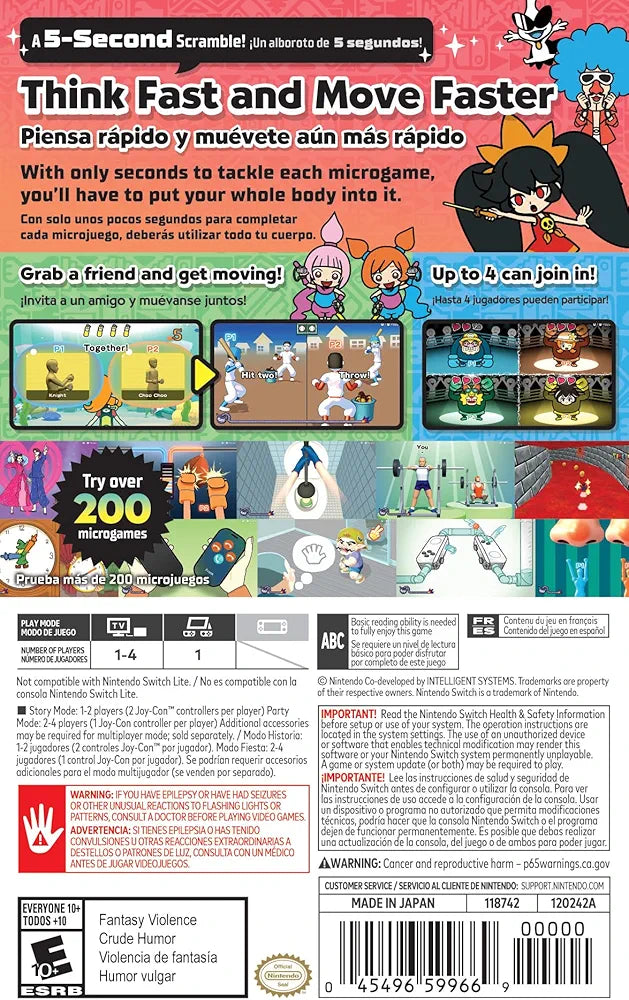 WarioWare: Move It! (Switch)