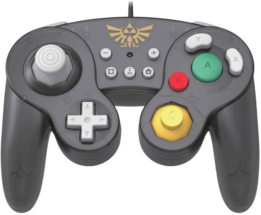 HORI Nintendo Switch Battle Pad (Zelda) GameCube Style Controller - Nintendo Switch