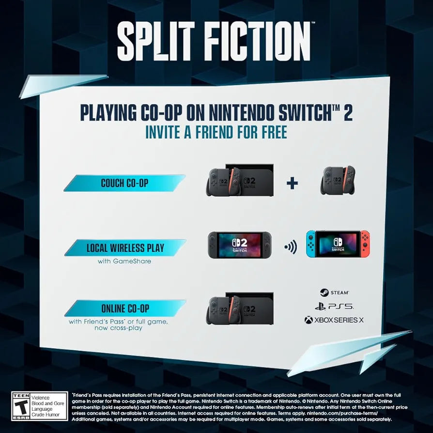 Split Fiction ( Code-in-Box) - Switch 2