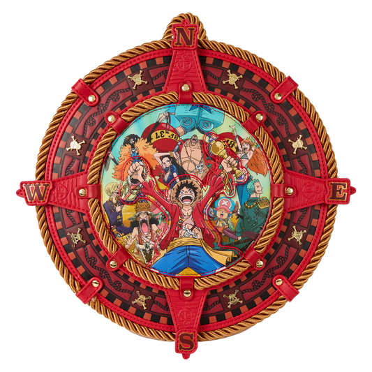 OPBK0015 One Piece Compass Figural Mini Backpack