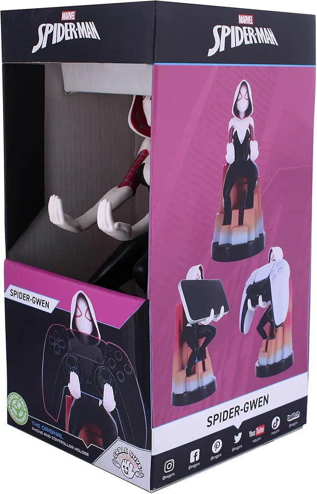 Cable Guys Marvel Spider-Gwen - Original Mobile Phone & Gaming Controller Holder