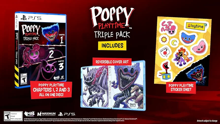 Poppy Playtime Triple Pack