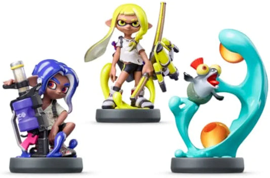 Nintendo AMIIBO: Splatoon - Octoling + Inkling + Smallfry