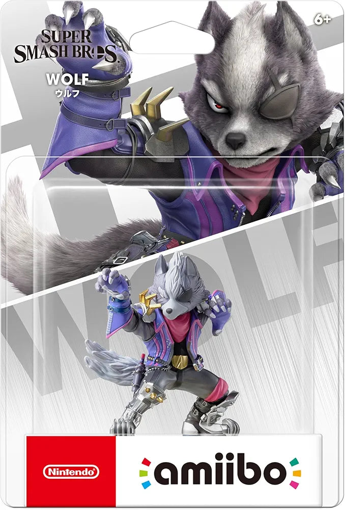 Nintendo AMIIBO: Super Smash Bros. - Wolf No. 68
