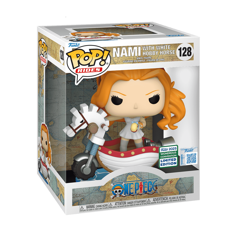 85281 Funko Pop Rides Exclusive! Deluxe Nami with White Hobby Horse