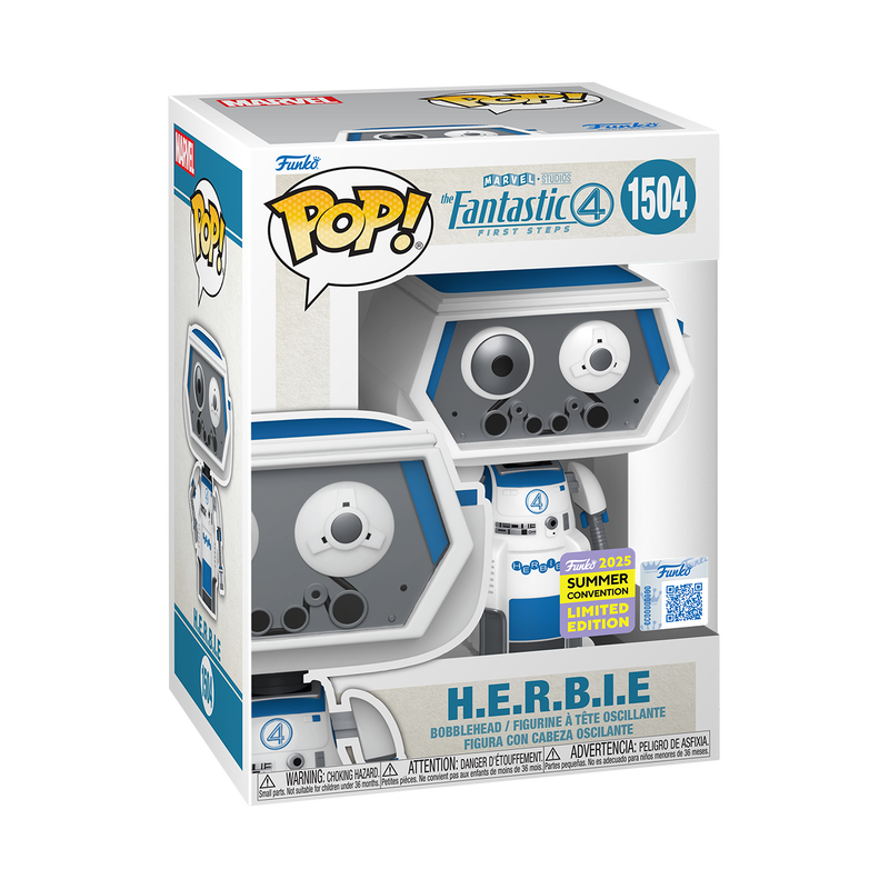 87934 Funko Pop Web Exclusive H.E.R.B.I.E. (Fantastic Four: First Steps)