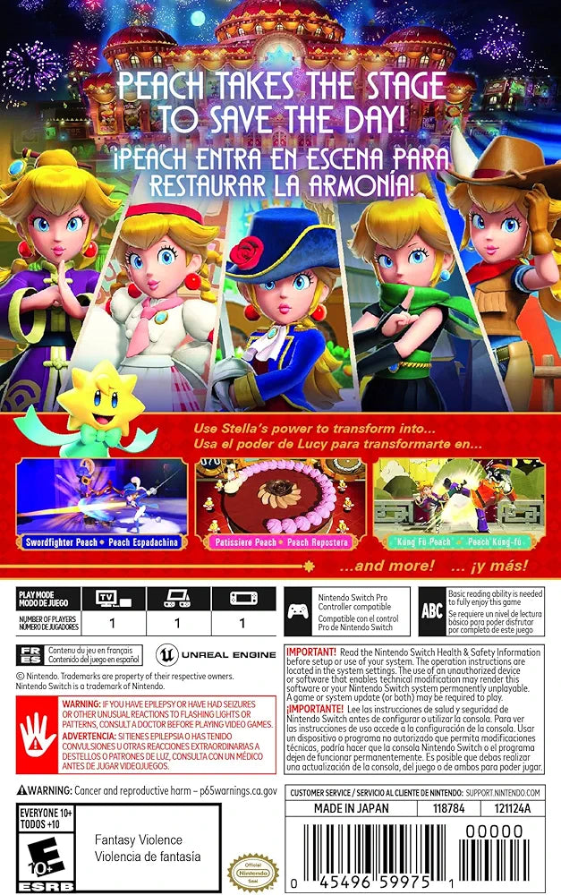 Princess Peach: Showtime! (Switch)