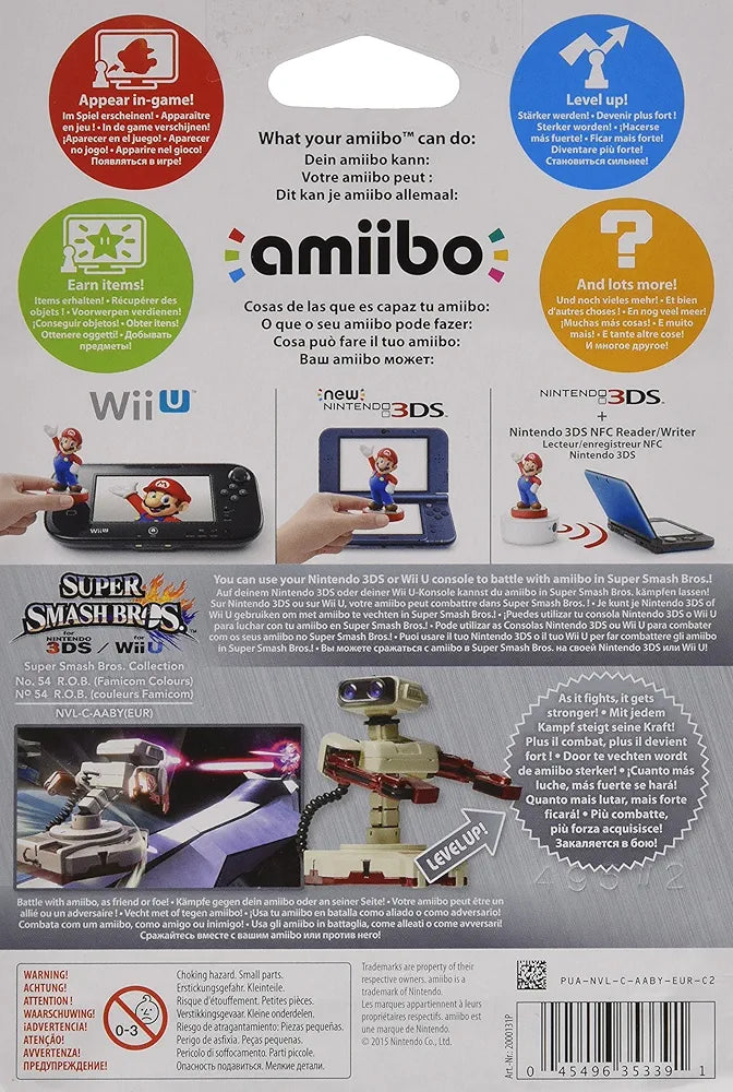 Nintendo AMIIBO: Super Smash Bros - R.O.B Famicom