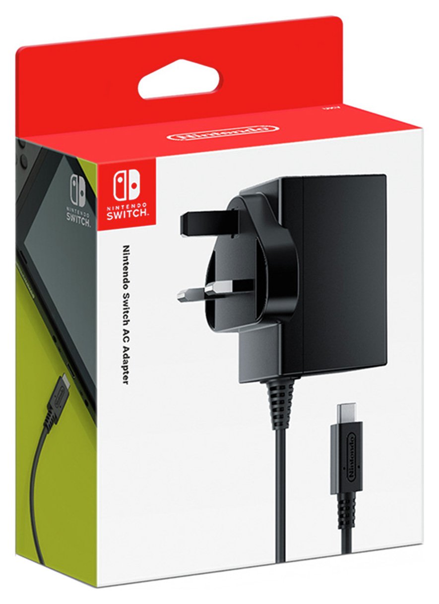 Nintendo Switch AC Adapter UK 3 Pin