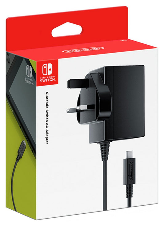 Nintendo Switch AC Adapter UK 3 Pin
