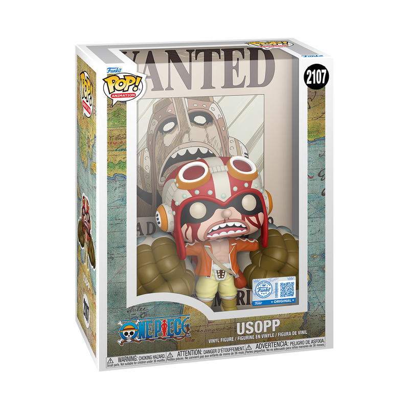 88814 Funko Pop web exclusive Pop! Poster Usopp (Wanted)