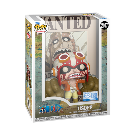88814 Funko Pop web exclusive Pop! Poster Usopp (Wanted)
