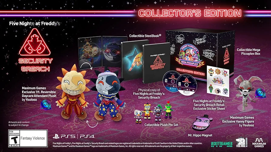 Five Nights at Freddy's: Security Breach - Collectors Edition (PS4)