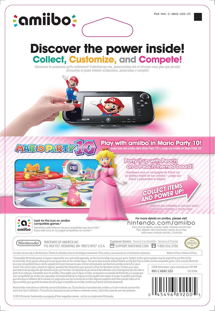 Nintendo AMIIBO: Super Mario Collection - Peach