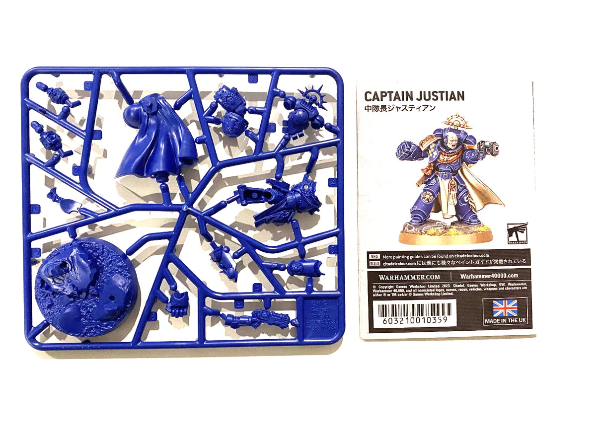 93512 Funko Pop Warhammer Captain Justian