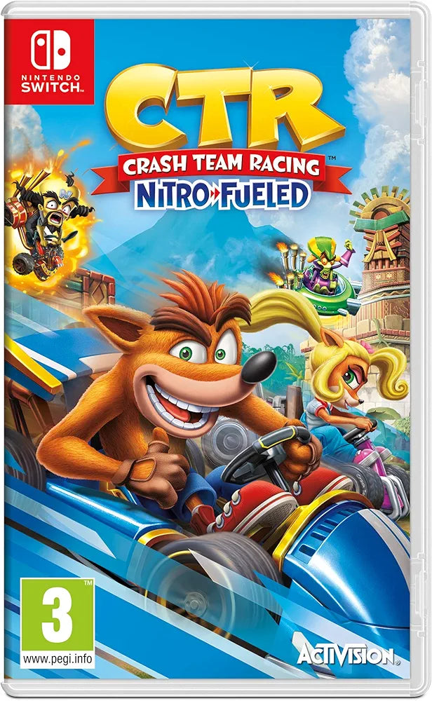 Crash Team Racing: Nitro-Fueled (Switch)