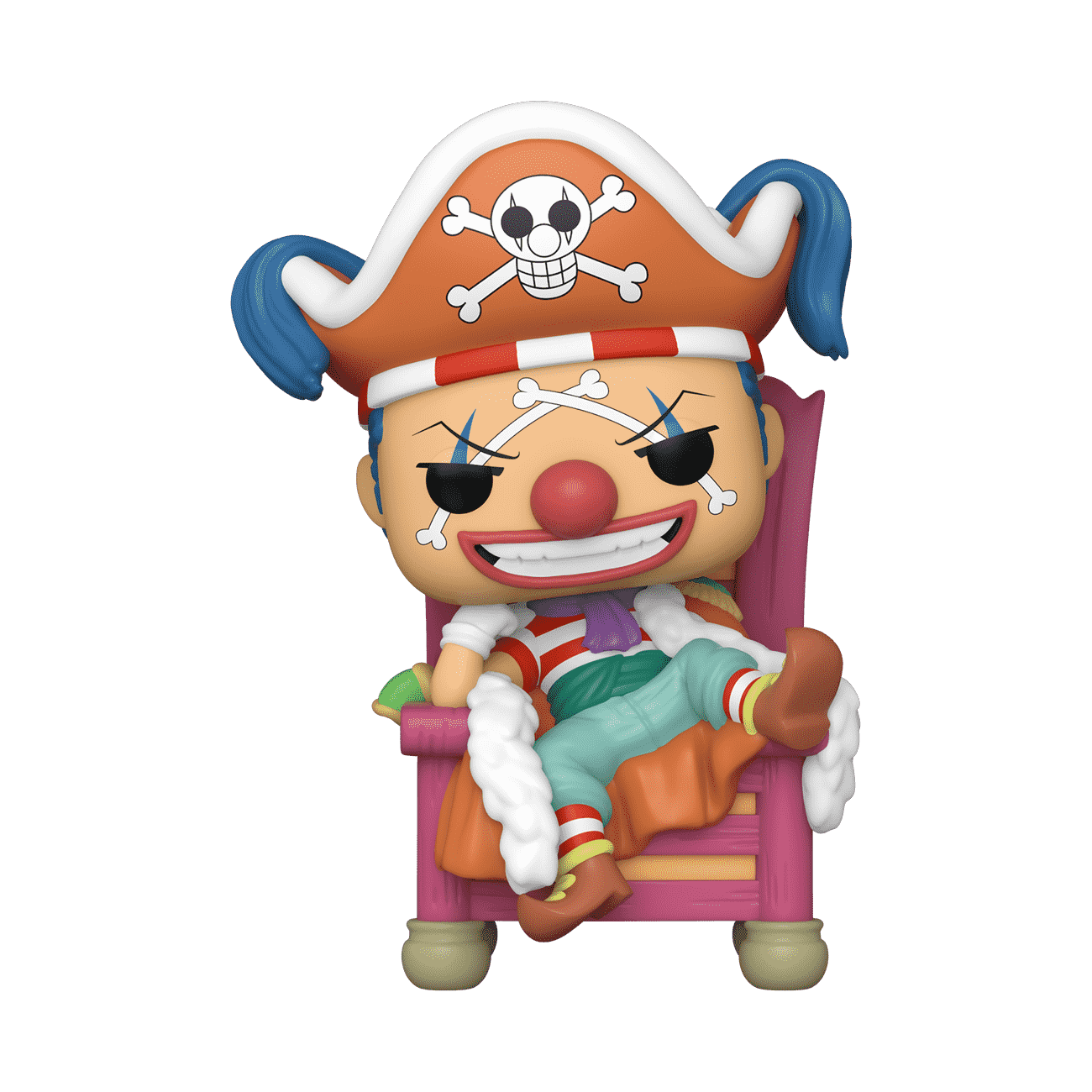78666 Funko Pop One Piece Exclusive: Deluxe Buggy the Clown