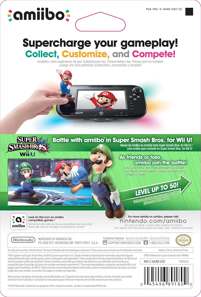 Nintendo AMIIBO: Super Smash Bros - Luigi