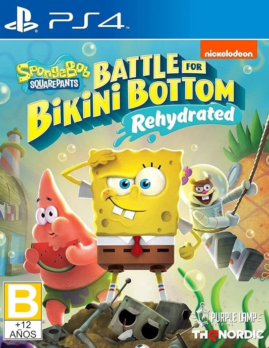 Spongebob SquarePants: Battle for Bikini Bottom - Rehydrated (PS4)