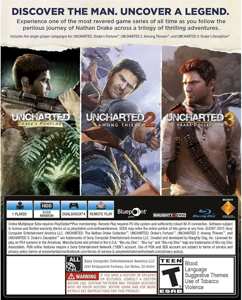 Uncharted: The Nathan Drake Collection (PS4)