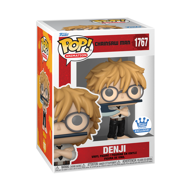 88318 Funko Pop Chainsaw Man Denji with Book