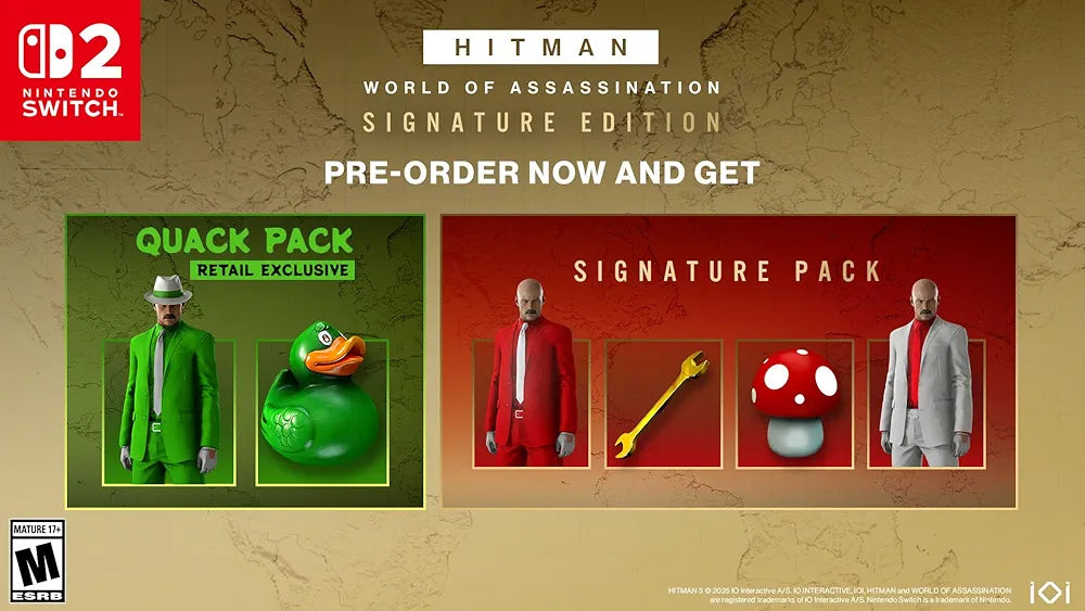 Hitman World of Assassinations Signature Edition EU Version - Switch 2