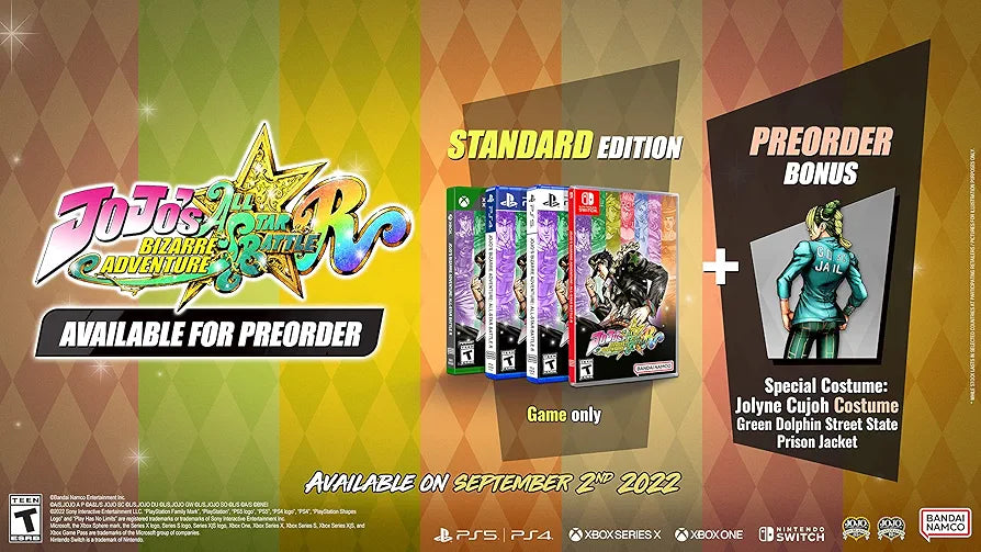 JoJo's Bizarre Adventure: All Star Battle R (PS4)