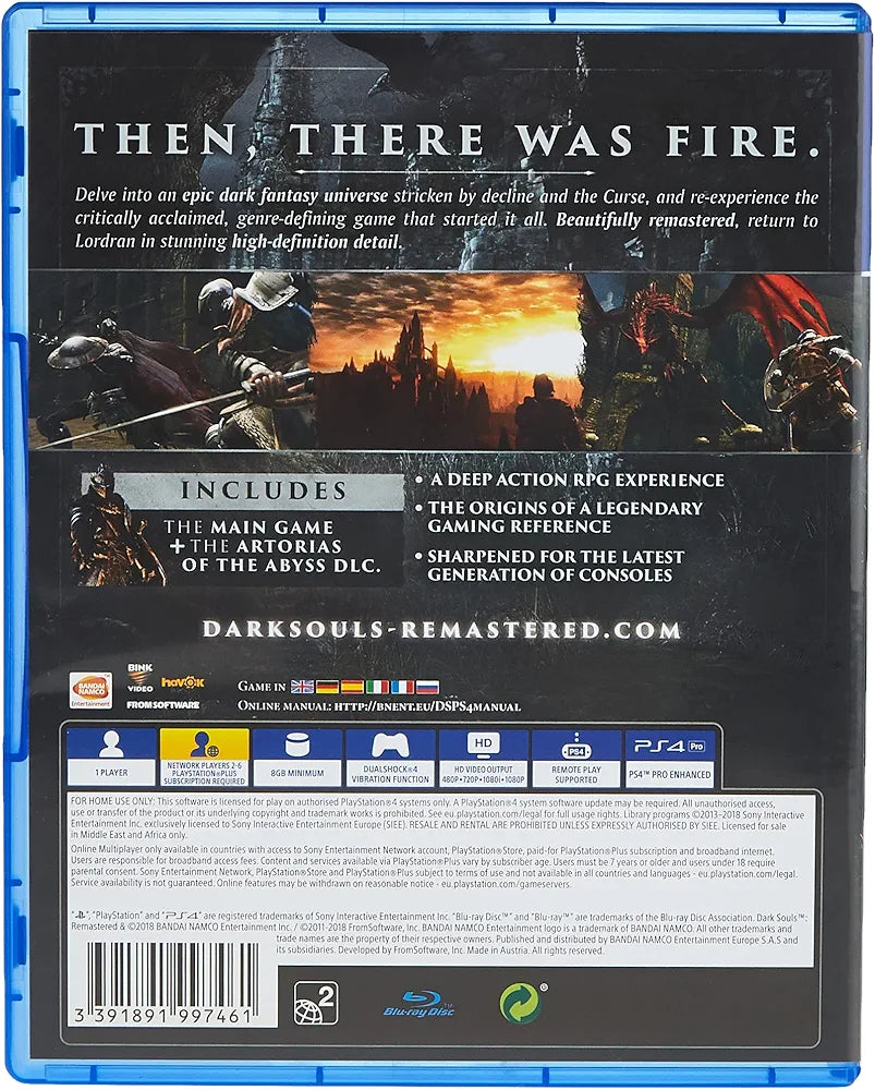 Dark Souls: Remastered (PS4)