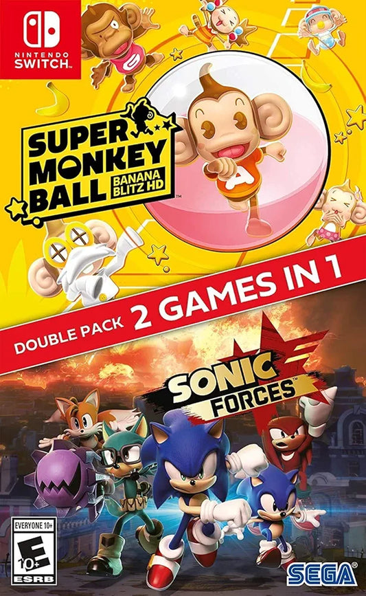 Sonic Forces + Super Monkey Ball Banana Blitz Double Pack (Switch)
