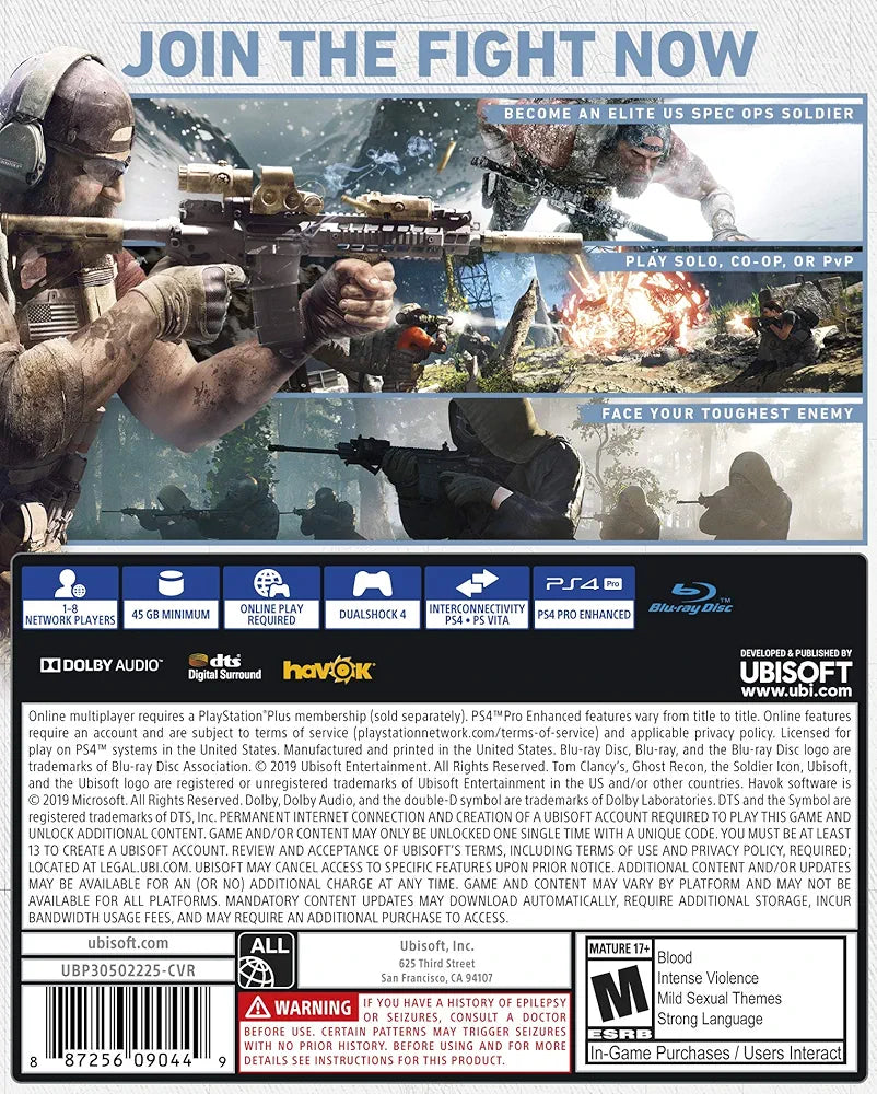 Tom Clancy's Ghost Recon: BreakPoint - GOTY Edtion (PS4)