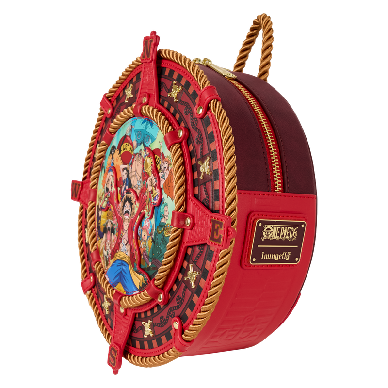 OPBK0015 One Piece Compass Figural Mini Backpack