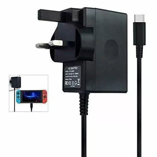 Nintendo Switch AC Adapter UK 3 Pin